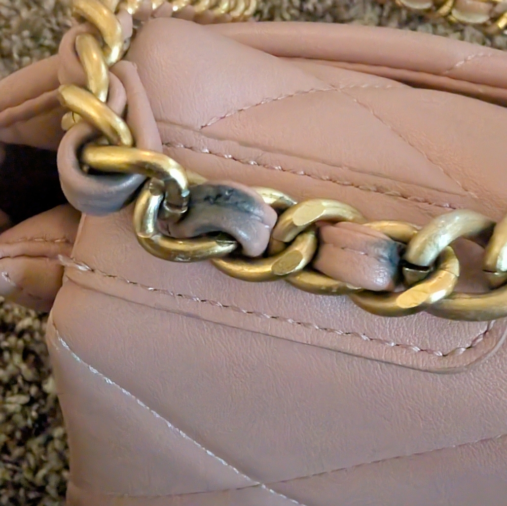 Nude Pink Flap Bag - Picture 11 of 12